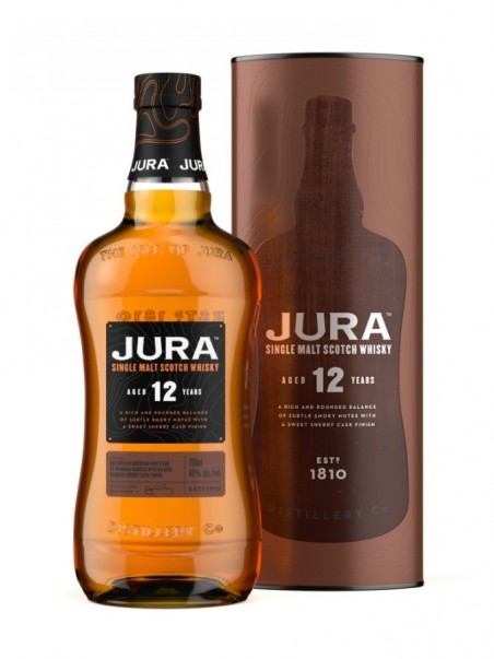 JURA 12 ANS 40% 70cl Single malt
