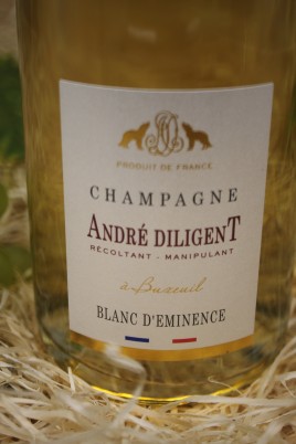 Champagne Blanc D'Eminence André Dilligent 75cl