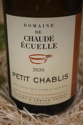 AOP Petit Chablis Domaine de Chaude Ecuelle 2018 75cl